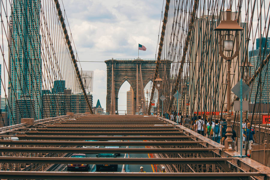 Coney Island Brooklyn Bridge Wallpaper