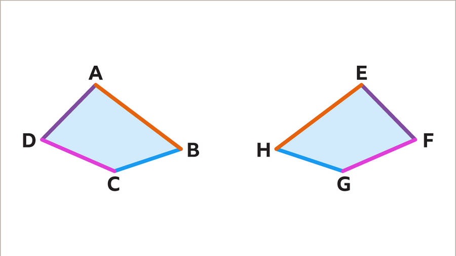 Congruent Points In White Wallpaper