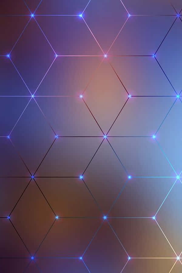 Connected 3d Cubes Wallpaper