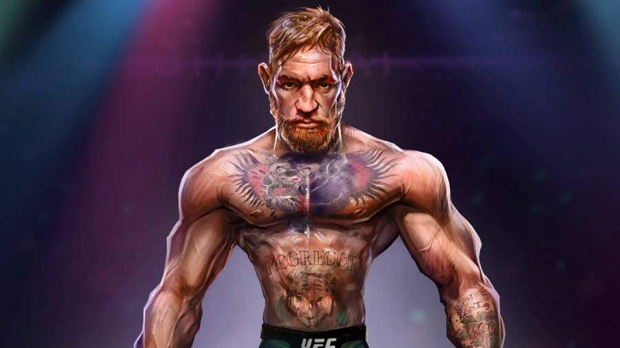 Conor Mcgregor Unleashed: A Display Of Raw Power Wallpaper