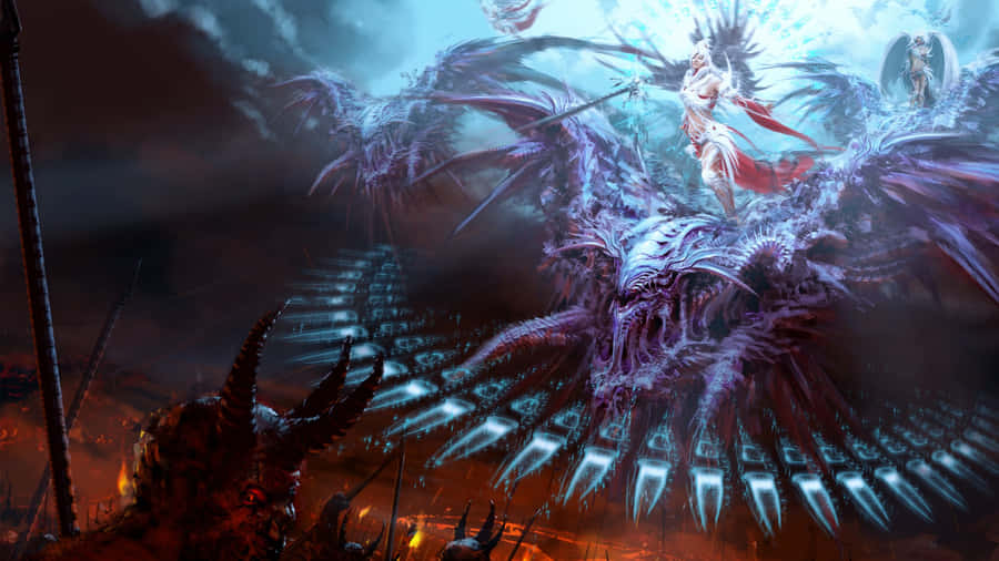 Conquer The Skies With Epic Dragon Wallpaper