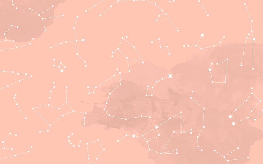 Constellations Pastel Aesthetic Tumblr Laptop Wallpaper