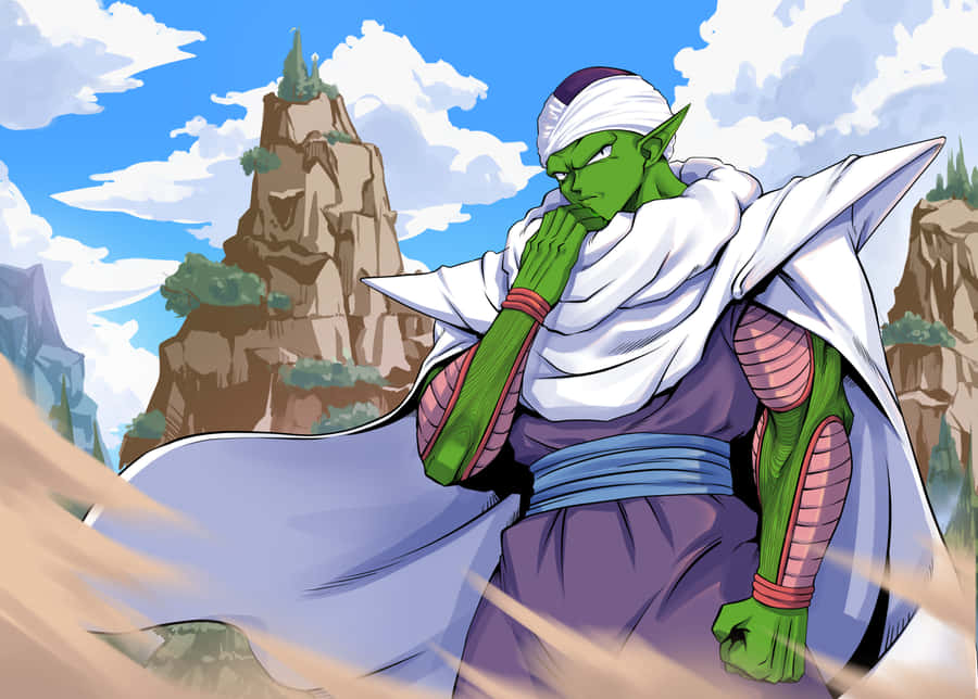 Contemplative Piccolo Dragon Ball Z Wallpaper