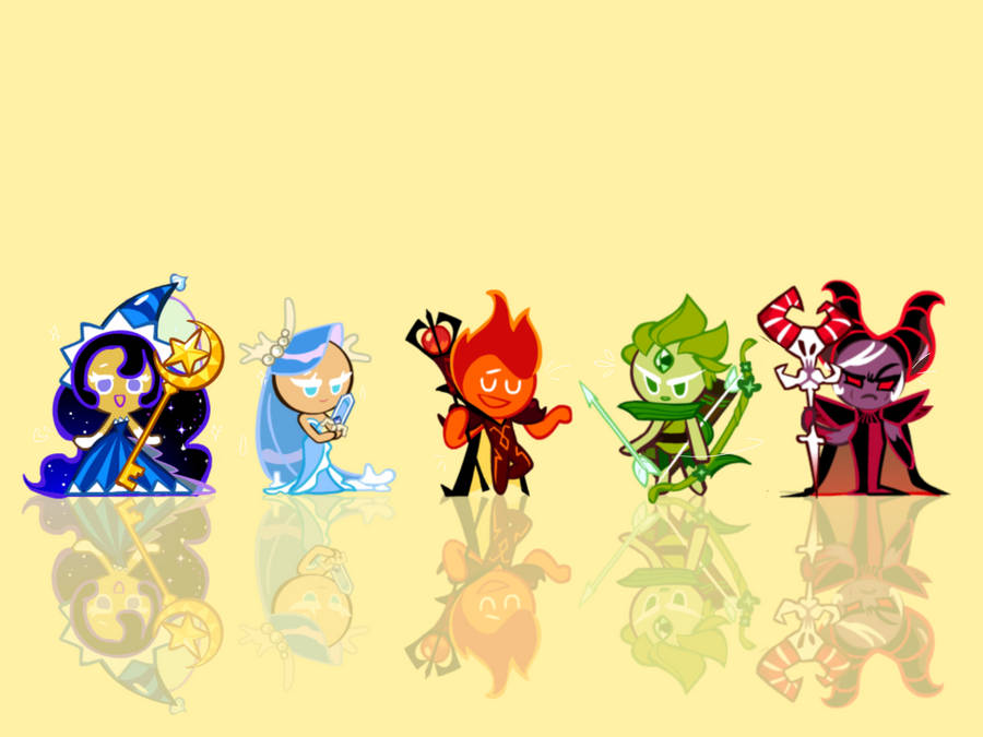 Cookie Run Kingdom Legendary Cookies Wallpaper