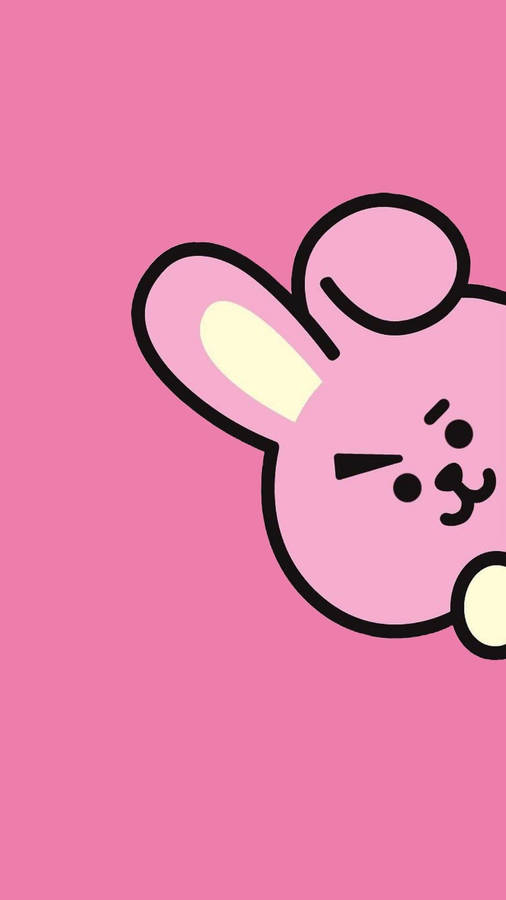 Cooky Bt21 Close-up Wallpaper