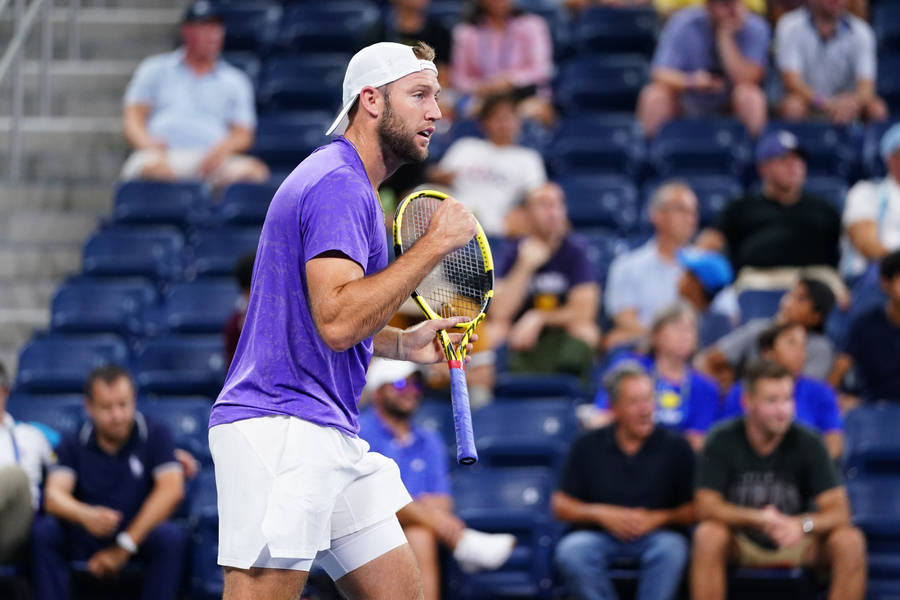 Cool American Tennis Player Jack Sock Wallpaper