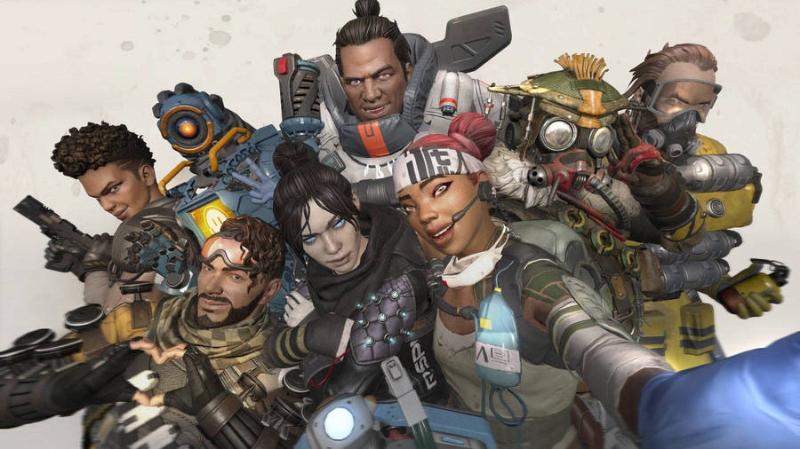 Cool Apex Legends Groufie Wallpaper