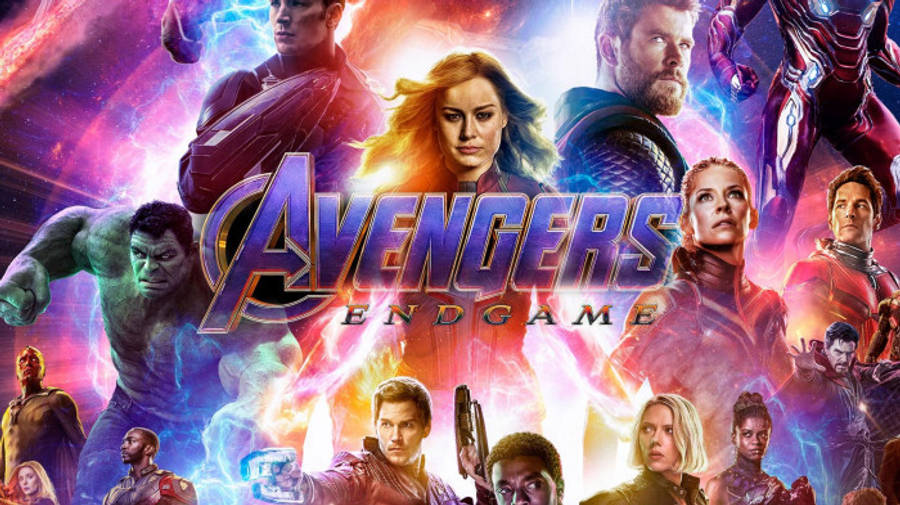 Cool Avengers Endgame Title Wallpaper