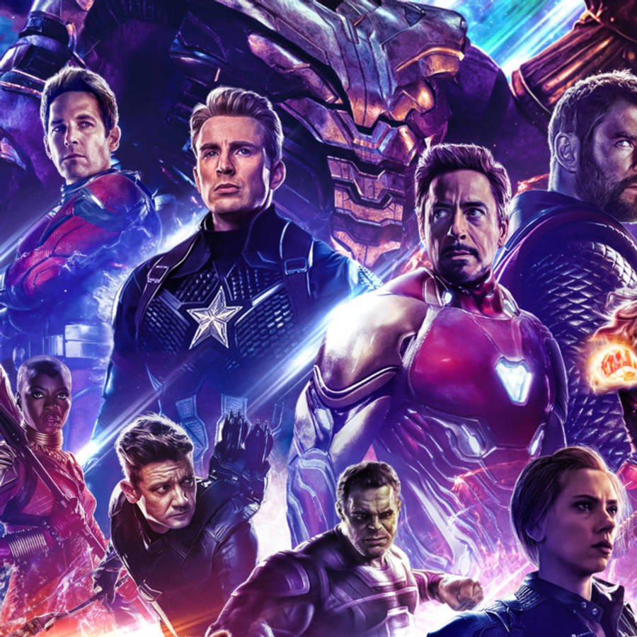 Cool Avengers Heroic Team Wallpaper
