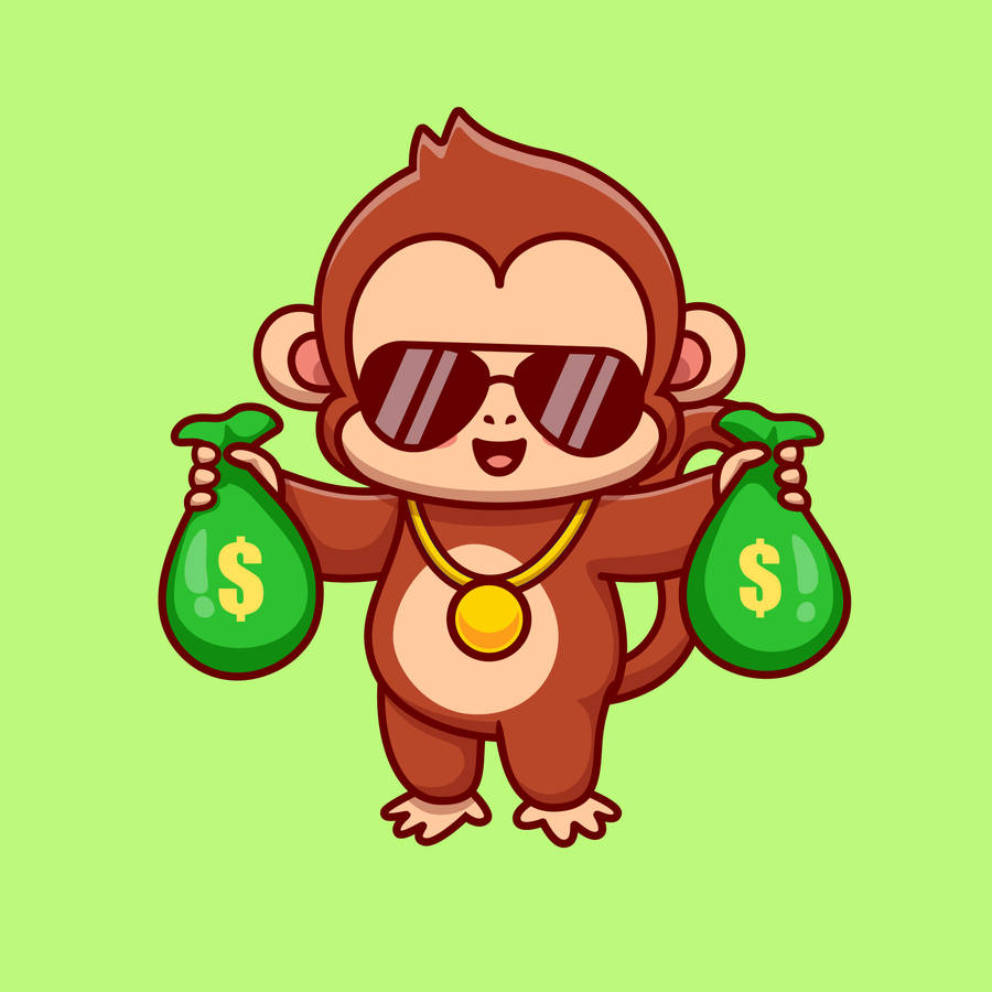 Cool Baby Monkey Wallpaper