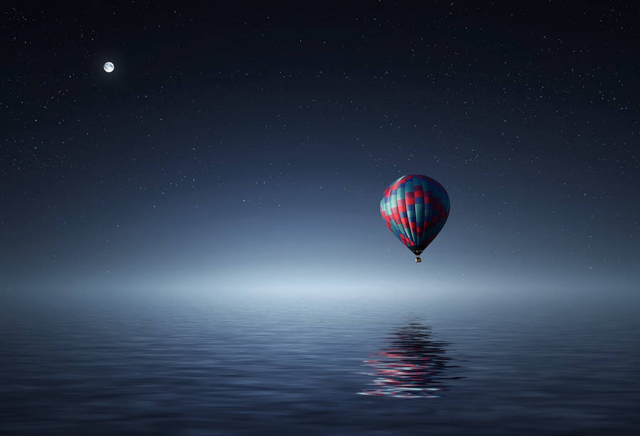 Cool Background Hot Air Balloon Wallpaper