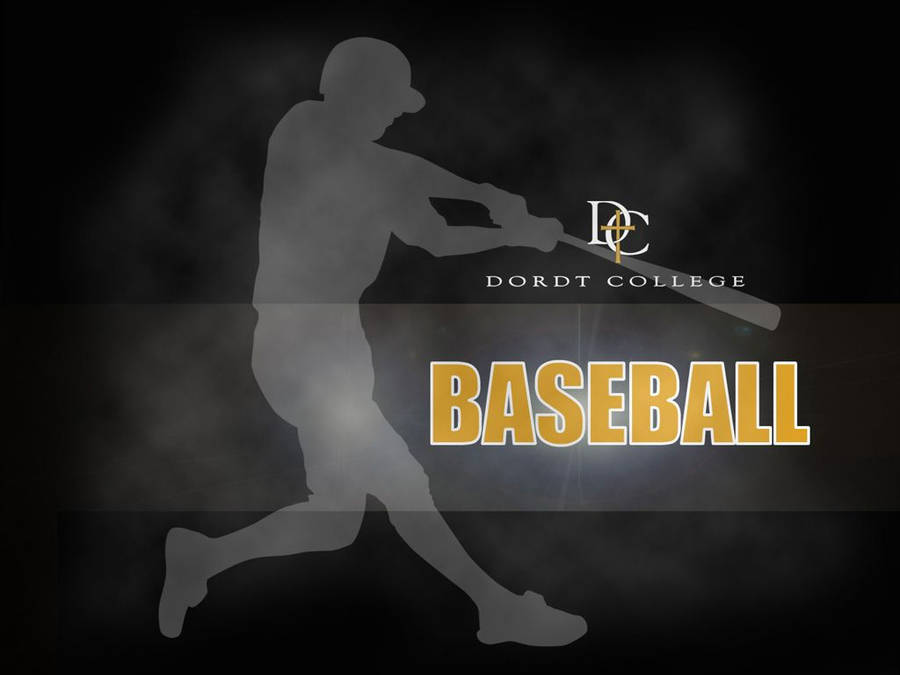 Cool Baseball Dordt College Poster Wallpaper