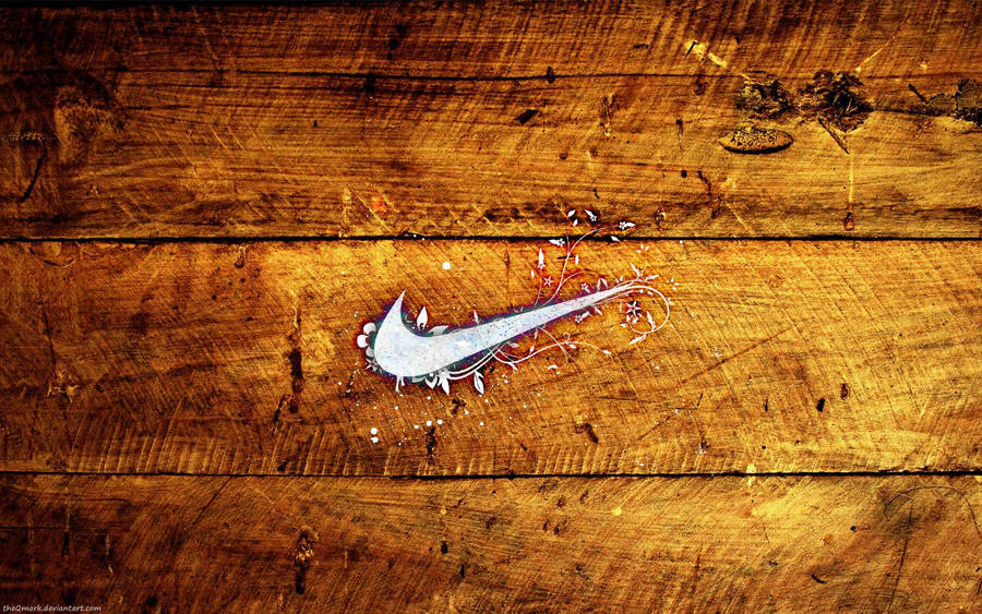 Cool Baseball Nike Logo Wallpaper