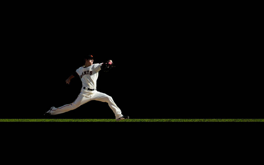 Cool Baseball Player Giants Wallpaper