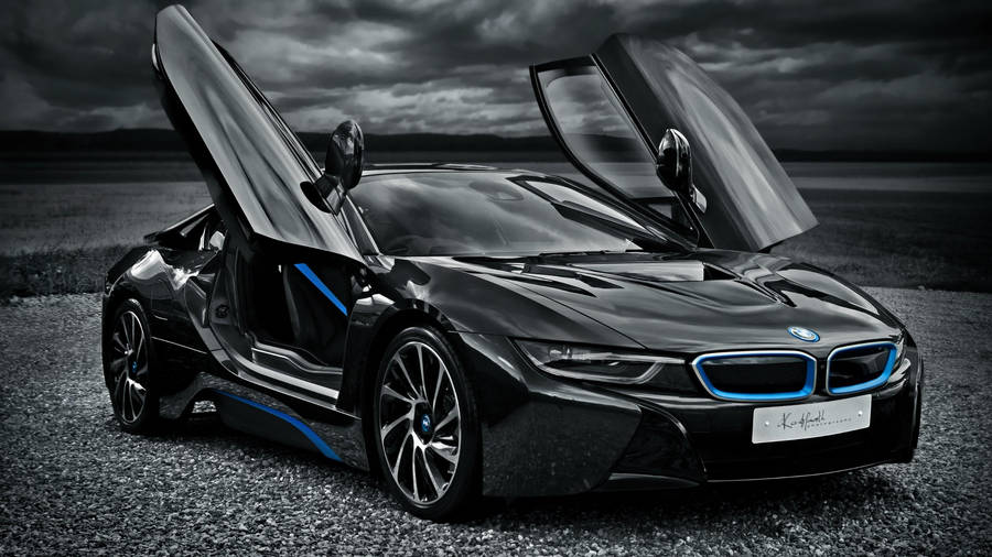 Cool Black I8 Bmw Laptop Wallpaper