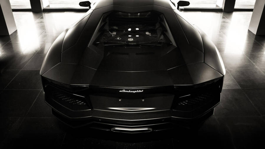 Cool Black Lamborghini Wallpaper