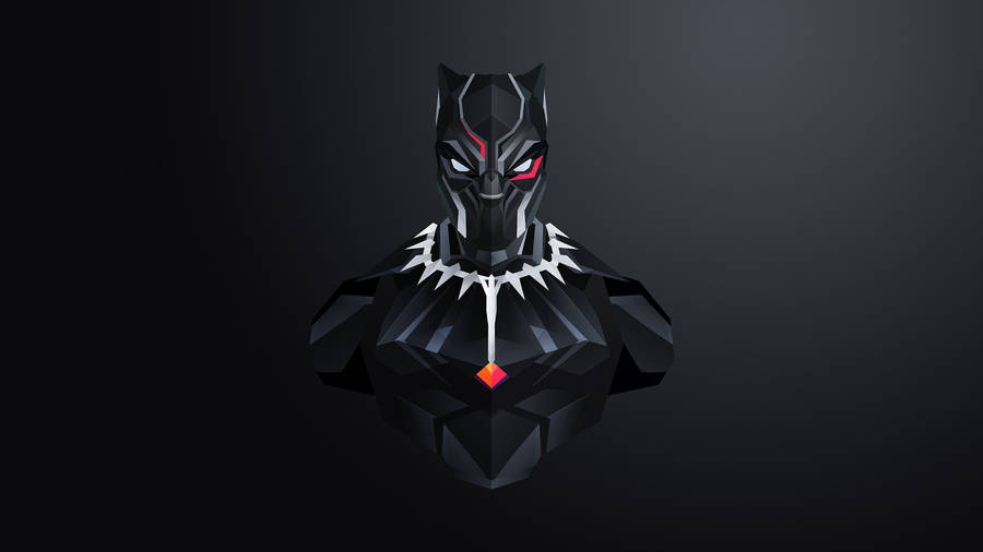 Cool Black Panther Background Wallpaper