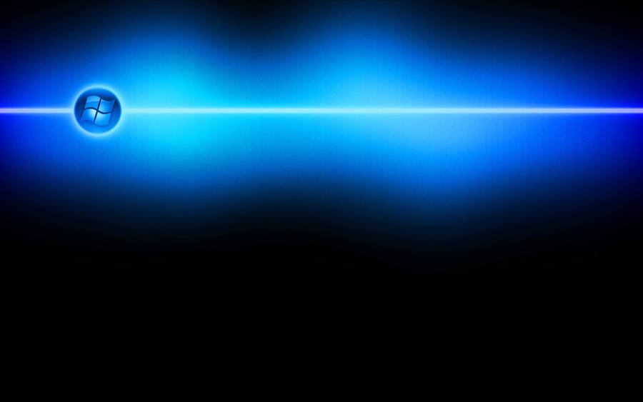 Cool Blue Microsoft Logo Wallpaper