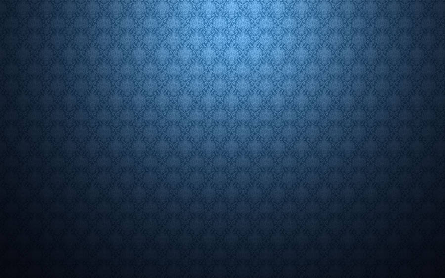 Cool Blue Vintage Pattern Wallpaper