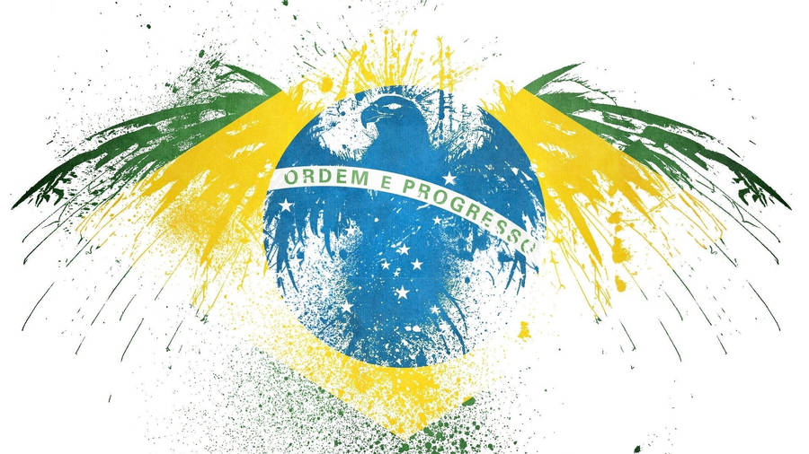 Cool Brazil Flag Wallpaper