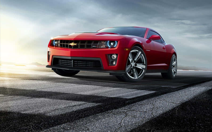 Cool Camaro - The Perfect Combination Of Speed And Style Wallpaper