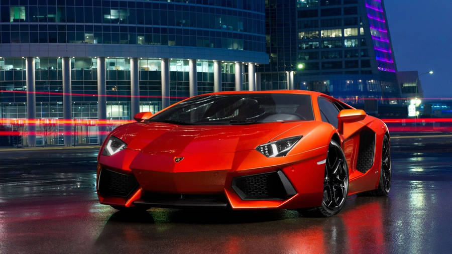 Cool Car Lamborghini Aventador Wallpaper