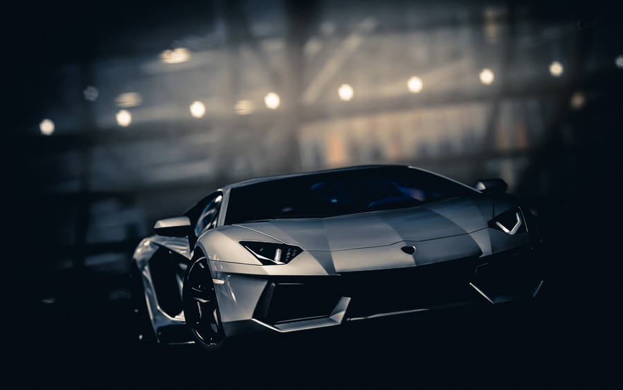 Cool Car Silver Lamborghini Wallpaper