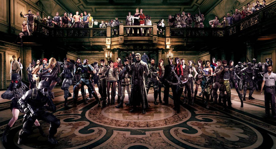 Cool Characters Resident Evil Wallpaper