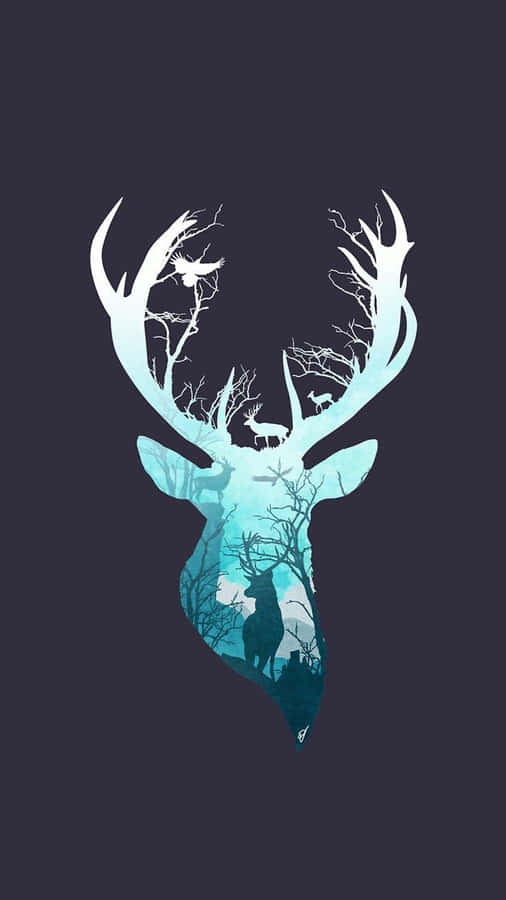 Cool Deer Iphone Lock Screen Wallpaper