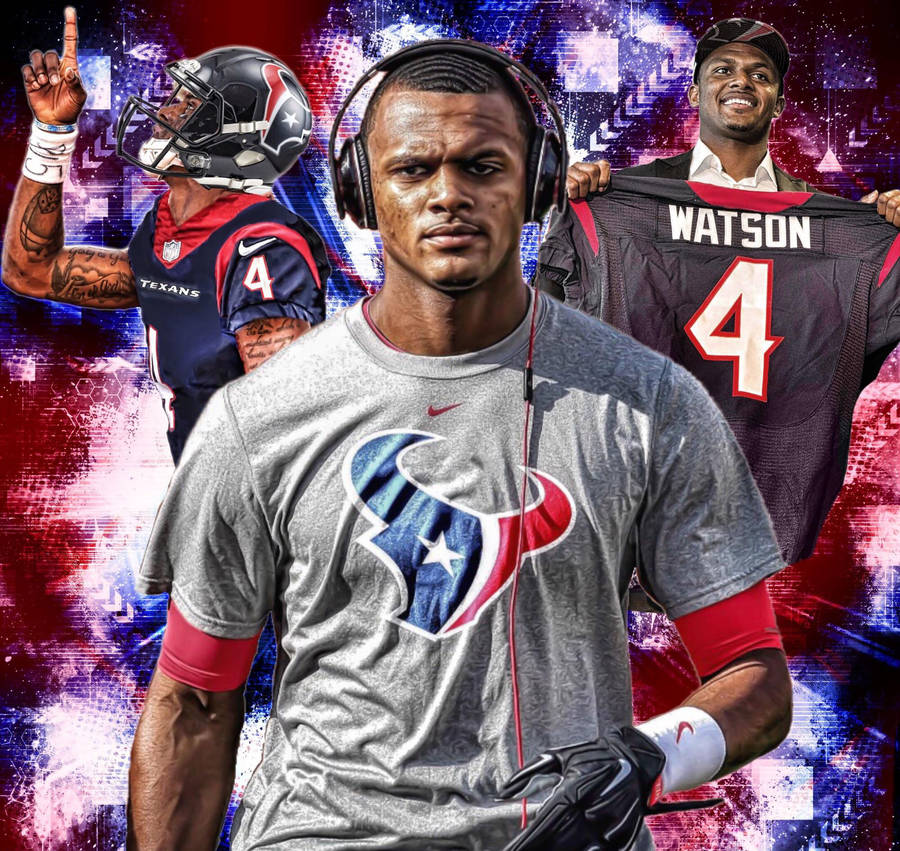 Cool Deshaun Watson Art Wallpaper