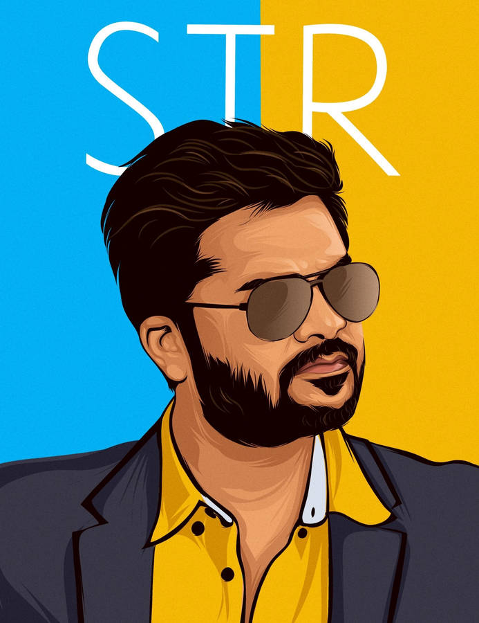 Cool Digital Art Simbu Str Wallpaper