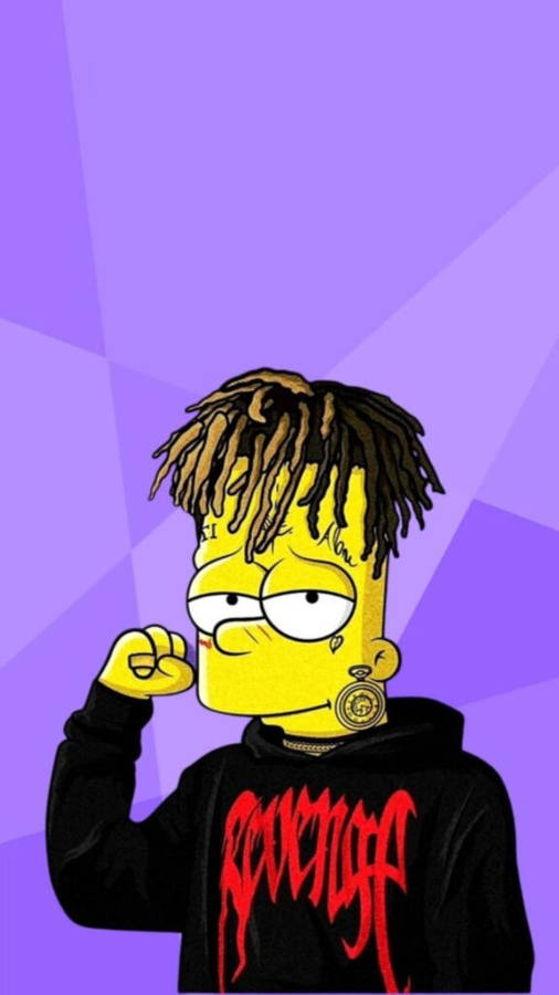 Cool Drip Bart Simpsons Wallpaper