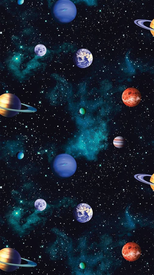 Cool Galaxy Planets Wallpaper
