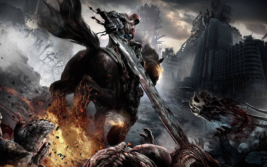 Cool Gaming Darksiders Ruin Wallpaper