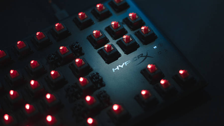 Cool Gaming Hyperx Keyboard Wallpaper