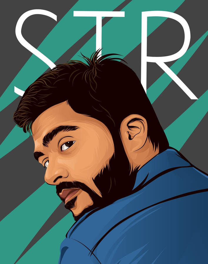 Cool Graphic Art Simbu Str Wallpaper