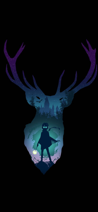 Cool Harry Potter Stag Patronus Wallpaper