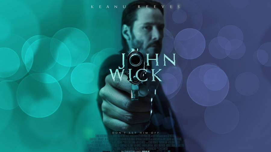 Cool Hd Aesthetic John Wick Movie Poster Wallpaper