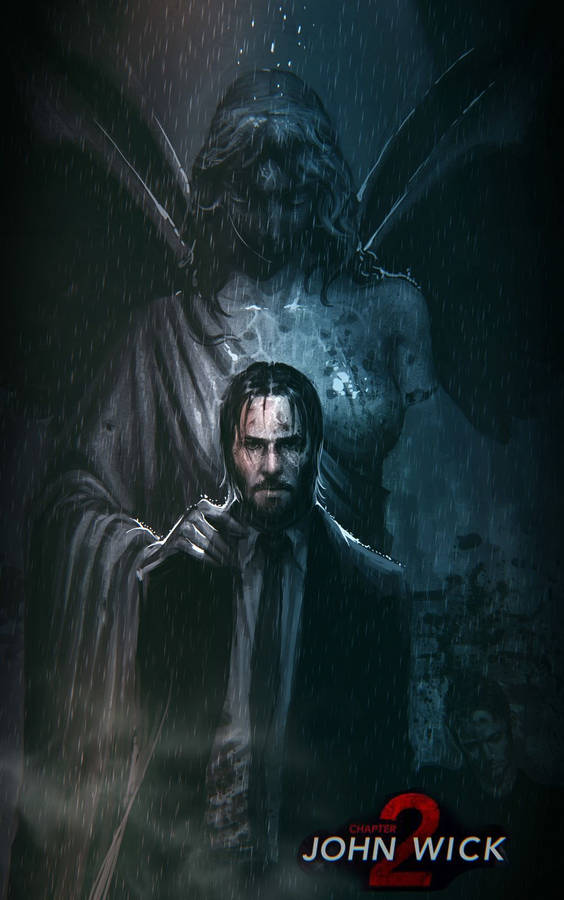 Cool Hd Art John Wick Chapter 2 Wallpaper