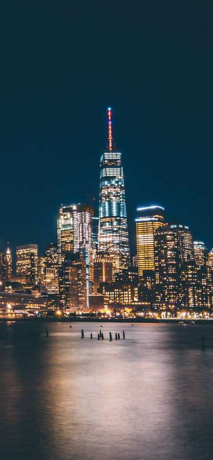 Cool Iphone Xs Max New York Night Wallpaper