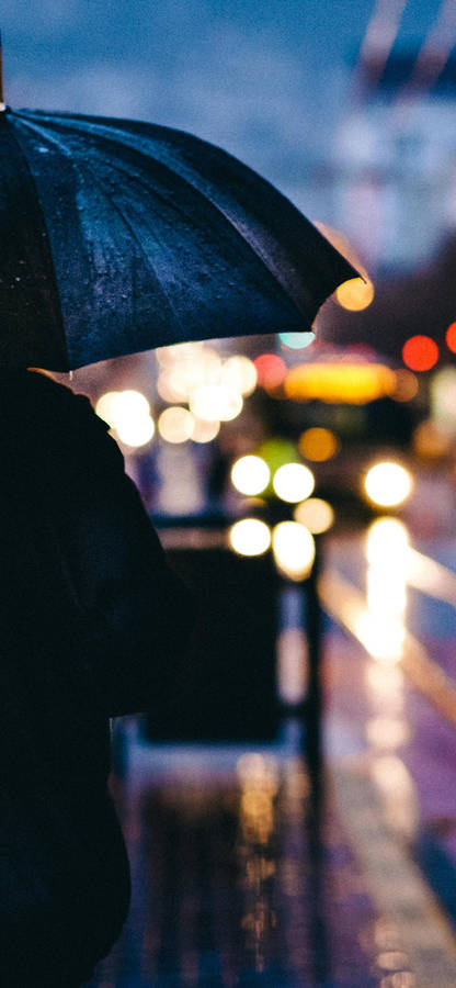 Cool Iphone Xs Max Rainy Bokeh Wallpaper