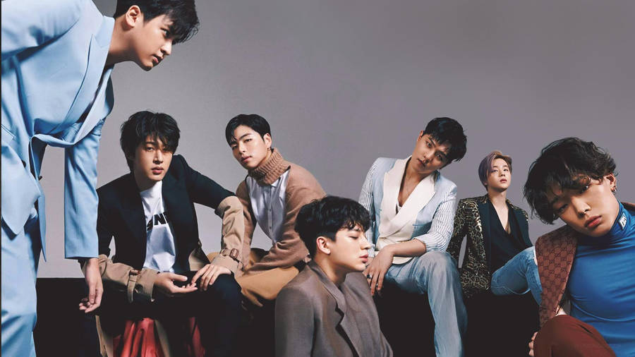 Cool Kpop Group Ikon Wallpaper