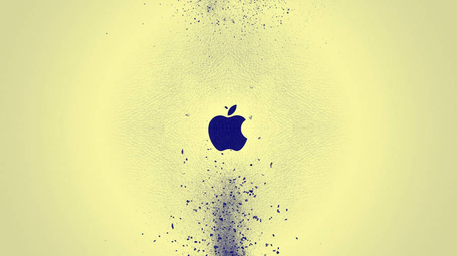 Cool Macbook Blue Logo Wallpaper