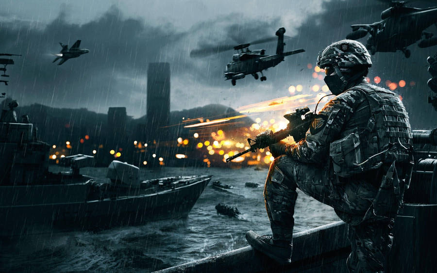 Cool Military In Battlefield Wallpaper