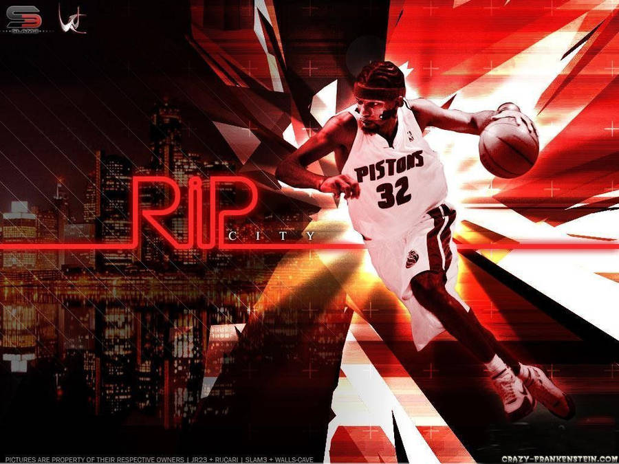 Cool Nba Player Richard Hamilton Wallpaper