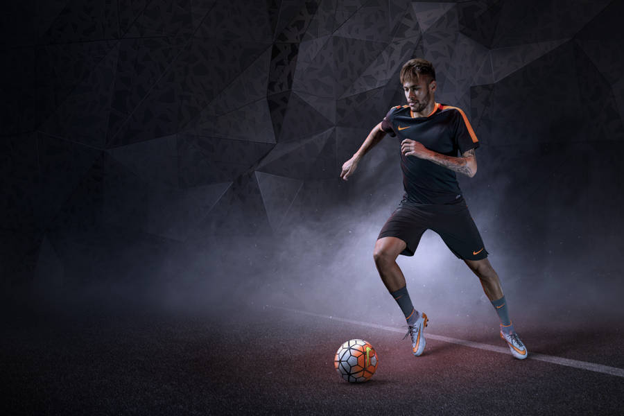 Cool Neymar Jr Hypervenom Ii Wallpaper