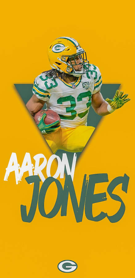 Cool Nfl Aaron Jones Wallpaper