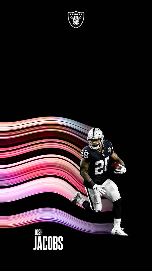 Cool Nfl Josh Jacobs Wallpaper