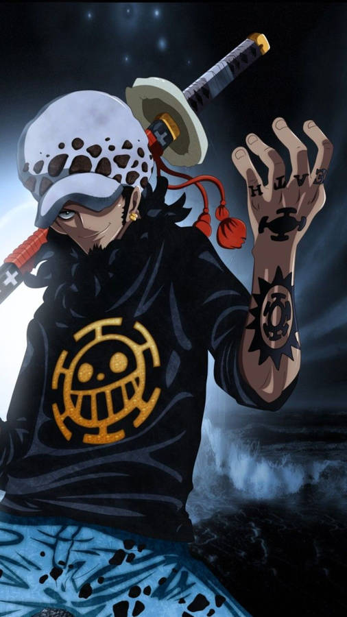 Cool One Piece Trafalgar Law Wallpaper