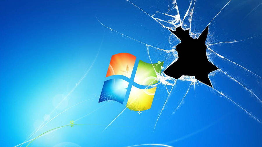 Cool Pc Windows Cracked Wallpaper